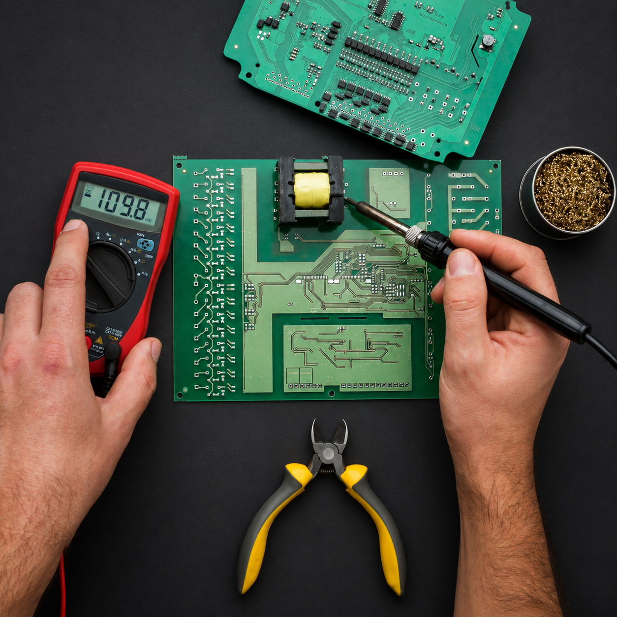 Electronic manufacturing and inspection